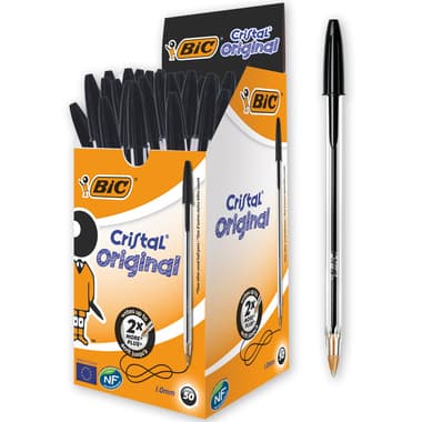 Bic Kugelschreiber Cristal Original 0,4mm sw 50 St.