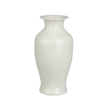 DECORIS Vase off-ws 17x33,5cm