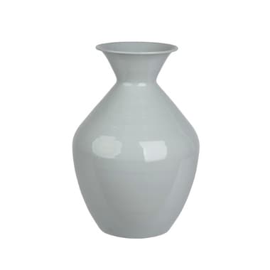 DECORIS Vase grau 25x37cm