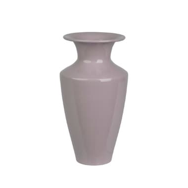 DECORIS Vase lila 12x23cm