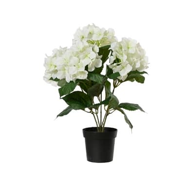 DECORIS Hortensie Kunstpflanze 28x46cm ws