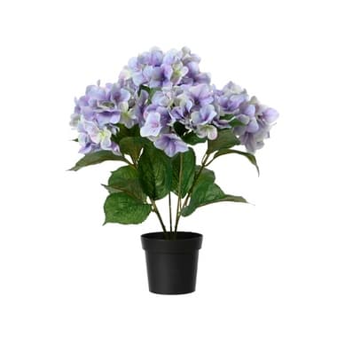DECORIS Hortensie Kunstpflanze 28x46cm li