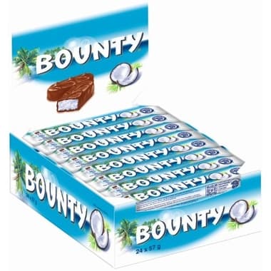 BOUNTY® Riegel Vollmilch 24St
