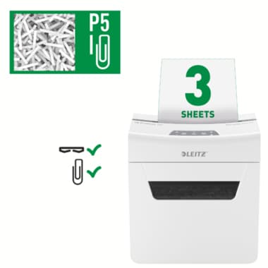 Leitz Aktenvernichter IQ Protect Premium 3M P5