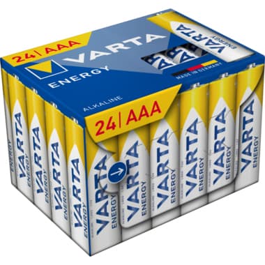 Varta Batterie Energy AAA 24St