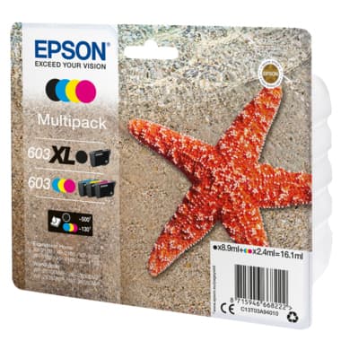 Epson Tintenpatrone 603XL 603 c/m/y/sw 4St