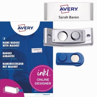 Avery Namensschild polar 80x34mm e.st 5St.
