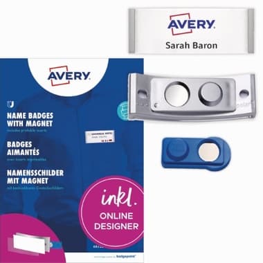 Avery Namensschild polar 68x22mm e.st 20St.