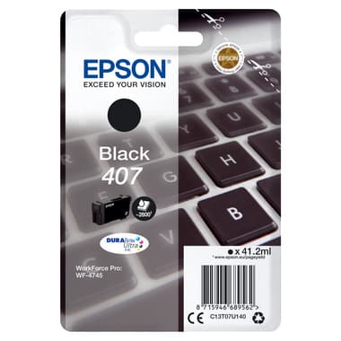 Epson Tintenpatrone 407 41,2ml sw