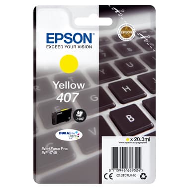 Epson Tintenpatrone 407 20,3ml gelb