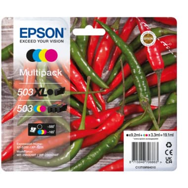 Epson Tintenpatrone 503XL 503 sw/c/m/y 4St