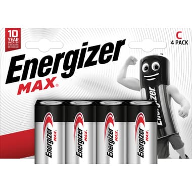 Energizer Batterie Max D/Mono 4St