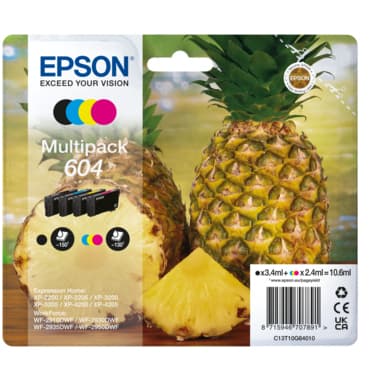 Epson Tintenpatrone 604 c/m/y/sw 4St