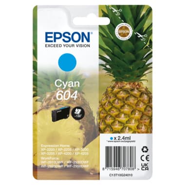 Epson Tintenpatrone 604 2,4ml cyan