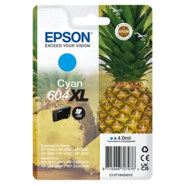 Epson Tintenpatrone 604XL 4ml cyan