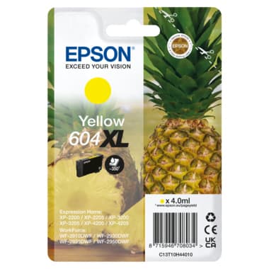 Epson Tintenpatrone 604XL 4ml gelb