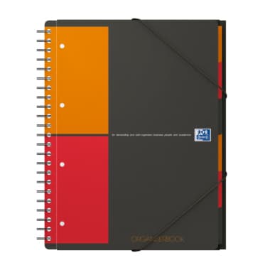 Oxford Collegeblock Intern. Organizerbook kar