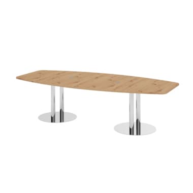 Hammerbacher Konferenztisch 280cm SFuß a.ei/co