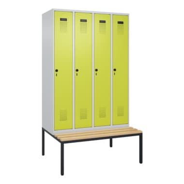C+P Spind Evolo PLUS Bank 4Abt 2120x1200x815 lgr/cgn