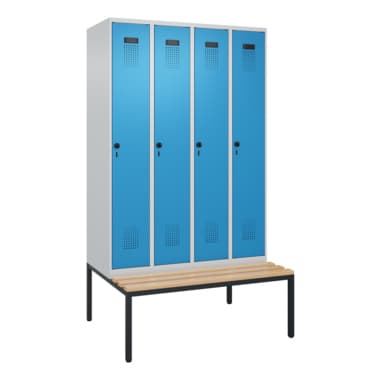 C+P Spind Evolo PLUS Bank 4Abt 2120x1200x815 lgr/lbl