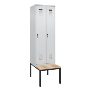 C+P Spind Evolo PLUS Bank 2Abt 2120x600x815 lgr/lgr