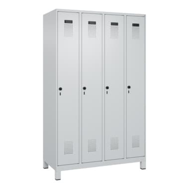 C+P Spind Evolo PLUS Füße 4Abt 1950x1200x500 lgr/lgr