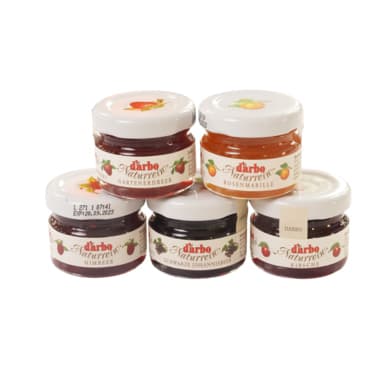 Darbo Konfitüre Sortiment Miniglas 28g 60 St.