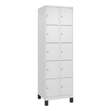 C+P Spind Evolo PLUS Füße 10Fä 1950x600x500 vws/vws