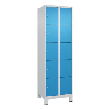 C+P Spind Evolo PLUS Füße 10Fä 1950x600x500 lgr/lbl