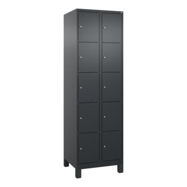 C+P Spind Evolo PLUS Füße 10Fä 1950x600x500 sgr/sgr