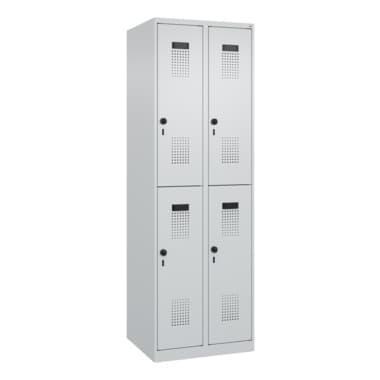 C+P Spind Evolo PLUS Doppel 4Fächer 1850x600x500 lgr/lgr