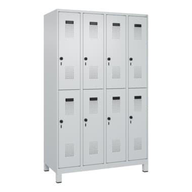 C+P Spind Evolo PLUS Doppel 8Fächer 1950x1200x500 lgr/lgr