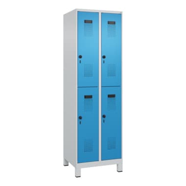 C+P Spind Evolo PLUS Doppel 4Fächer 1950x600x500 lgr/lbl