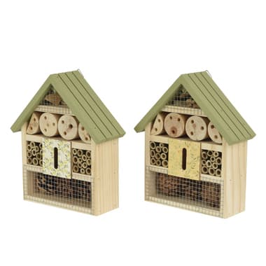 DECORIS Insektenhotel 19x7x21cm pinienholz