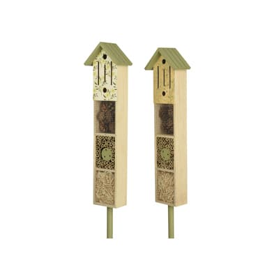 DECORIS Insektenhotel 14x9x90cm pinie