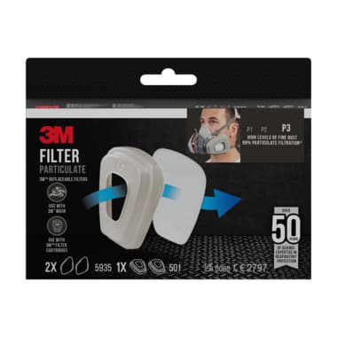 3M Partikel-Einlegefilter 2St.
