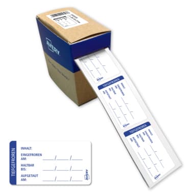 Avery Zweckform Lebensmittel- Etikett 65x35mm 200St bl/ws