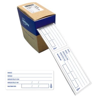 Avery Zweckform Lebensmittel- Etikett 98x40 300St abl bl/ws