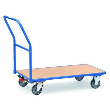 fetra Transportwagen 200kg 1.000x600mm Stahl blau