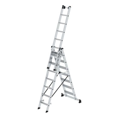 Munk Stufen-Mehrzweckleiter 3tlg 3x7Stufen