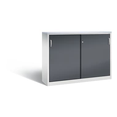 C+P Akten-Sideboard 2x3OH 1200x1600x400mm lgr/sgr