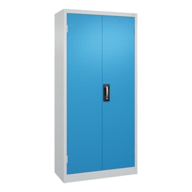 C+P Schwerlastschrank 4Böden 1950x930x400mm lgr/lbl
