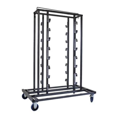 FEROS Trolley Elegance Pfosten Seile max 16St Hammerite