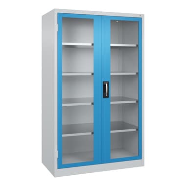 C+P Werkzeugschrank Fenstertür 1950x1200x600mm lgr/lbl