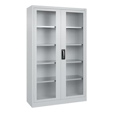 C+P Werkzeugschrank Fenstertür 1950x1200x400mm lgr/lgr