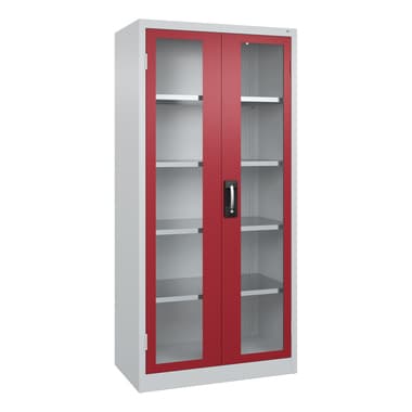 C+P Werkzeugschrank Fenstertür 1950x930x500mm lgr/rrt