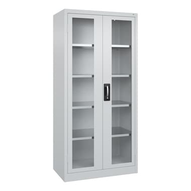 C+P Werkzeugschrank Fenstertür 1950x930x500mm lgr/lgr