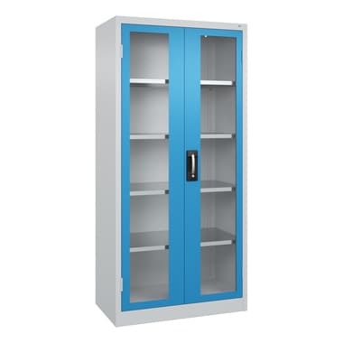 C+P Werkzeugschrank Fenstertür 1950x930x500mm lgr/lbl