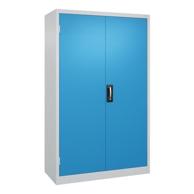 C+P Schwerlastschrank 4Böden 1950x1200x500mm lgr/lbl
