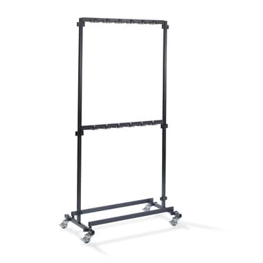 FEROS Garderobenständer Nordic klein 48Haken Hammerite